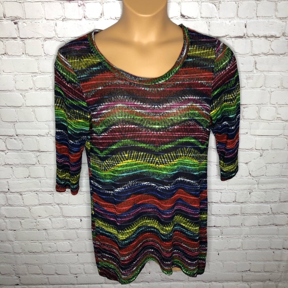 Thomas & Olivia Boho Loose Fit Tunic Top - Picture 3 of 6